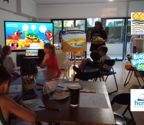 Photo: Bubble Buddies team at Sifca
