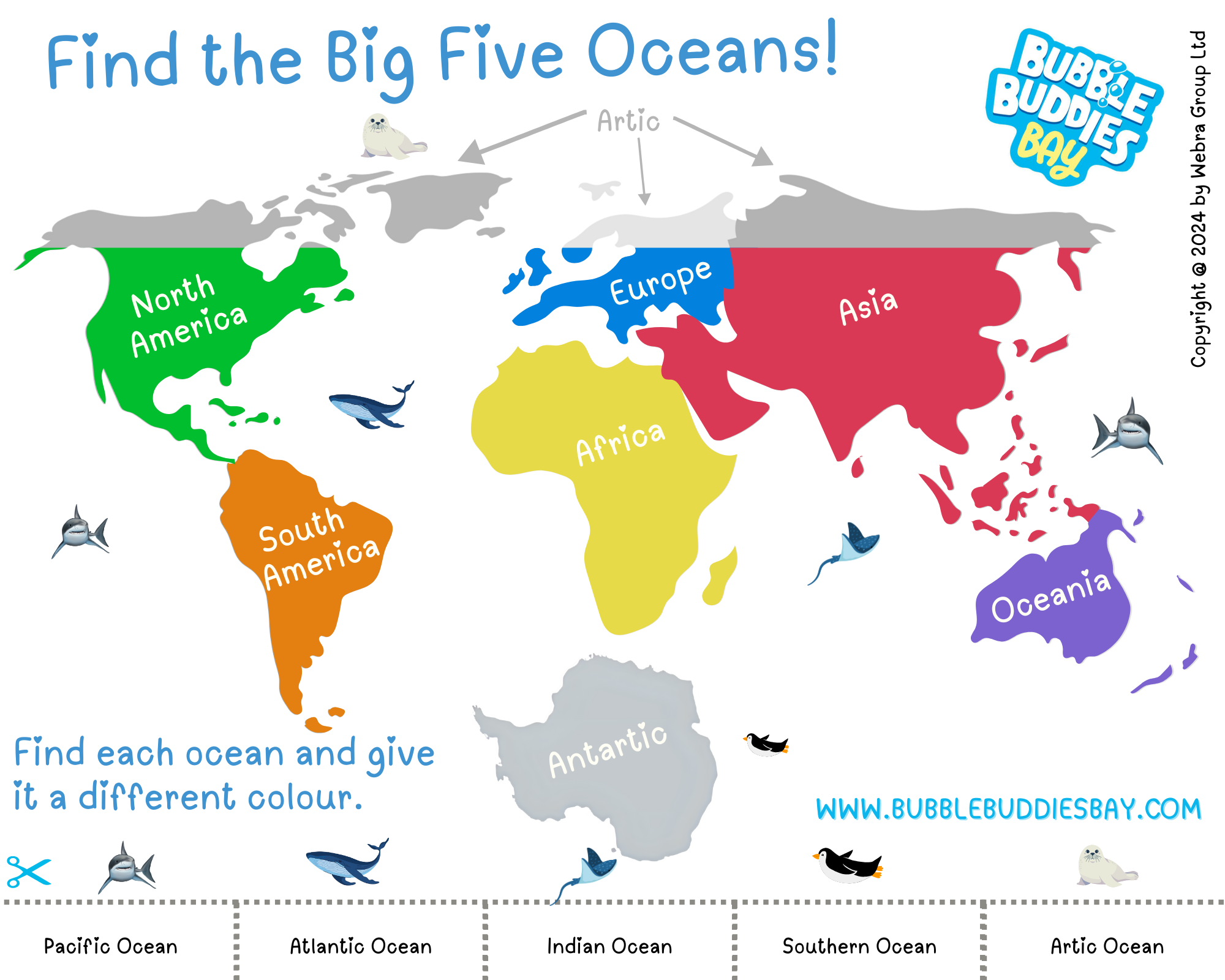 Blog Ocean Map